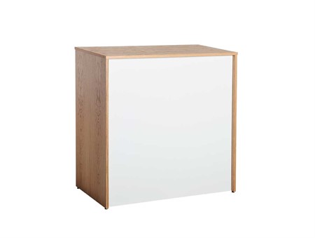 Skåp Beta, 1000x500x1000mm, ek/vit